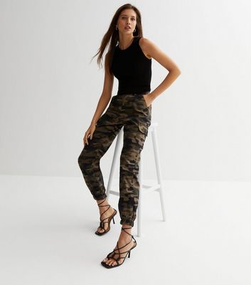 Shop New Look Camo Trousers for Women up to 60 Off  DealDoodle
