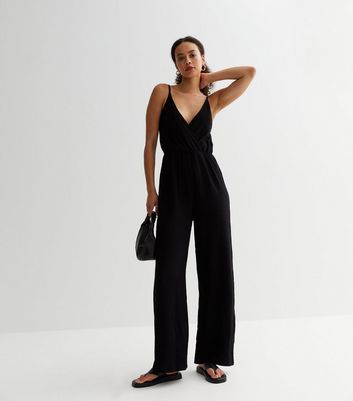 Cotton on jumpsuit black on sale