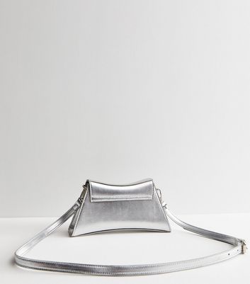COS Small Constructed Bag in Metallic