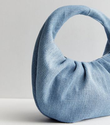 Public Desire Blue Denim Shoulder Bag New Look