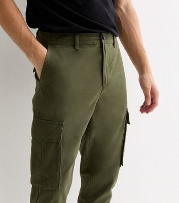 Camel Cargo Tapered Trousers | Oxendales