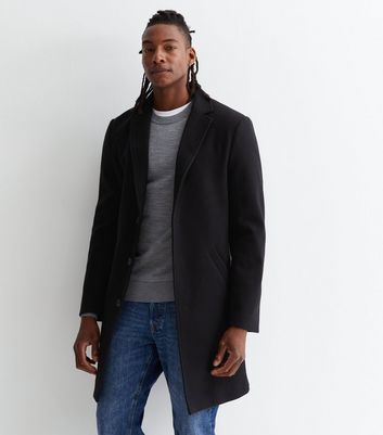 Mens long wool coats on clearance sale