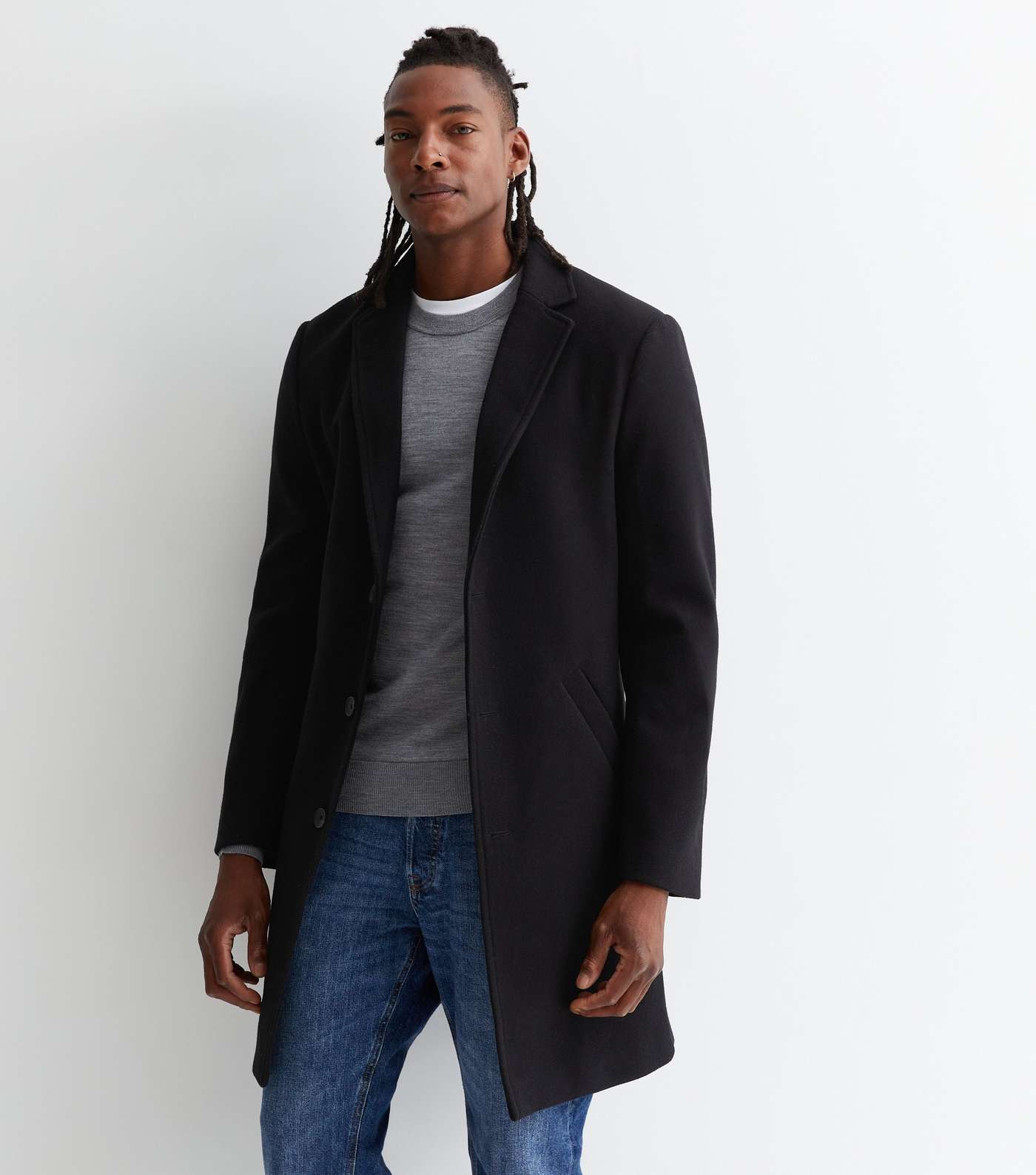 Black Formal Coat | New Look