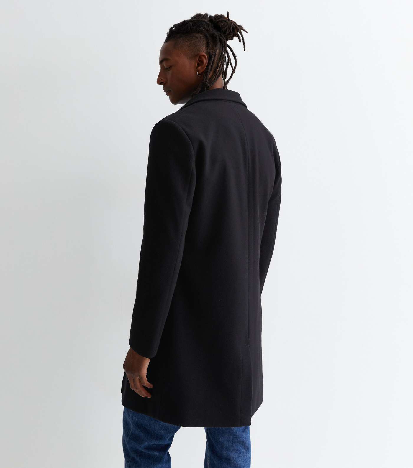 Black Formal Coat Image 5
