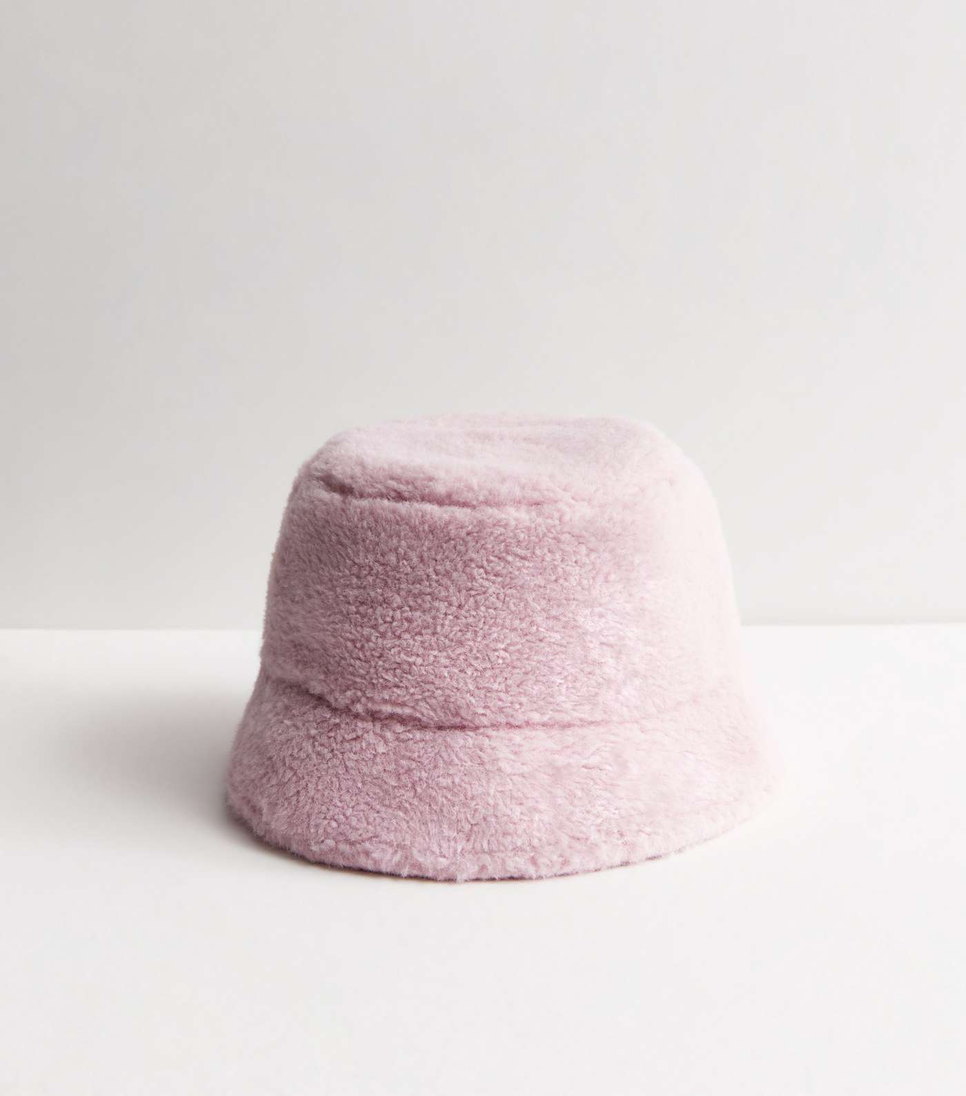 Girls Pink Teddy Bucket Hat Image 2