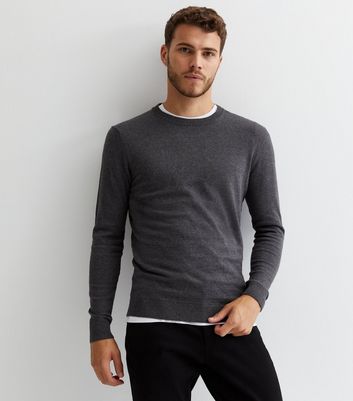 Mens slim sale fit jumpers uk