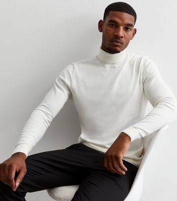 Fine knit roll store neck jumper