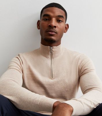 Turtle neck zip outlet jumper