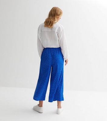 Maternity wide 2025 leg cropped pants