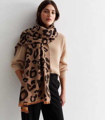 Next leopard hot sale print scarf