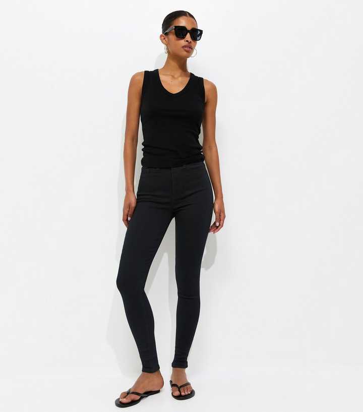 Stay Black High Waist Hallie Super Skinny Jeans