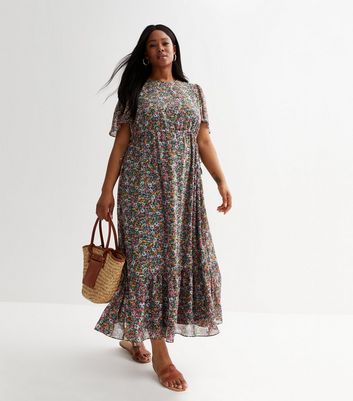 New look plus size best sale maxi dresses