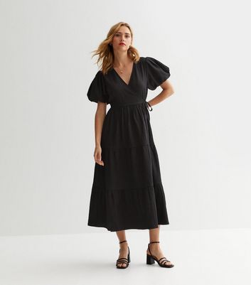 Linen wrap outlet dress urban outfitters