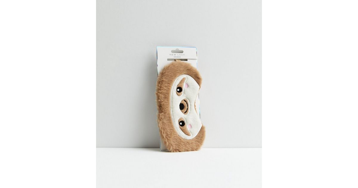 Mink Sloth Eye Mask New Look
