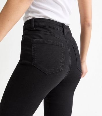 Mid rise clearance black skinny jeans