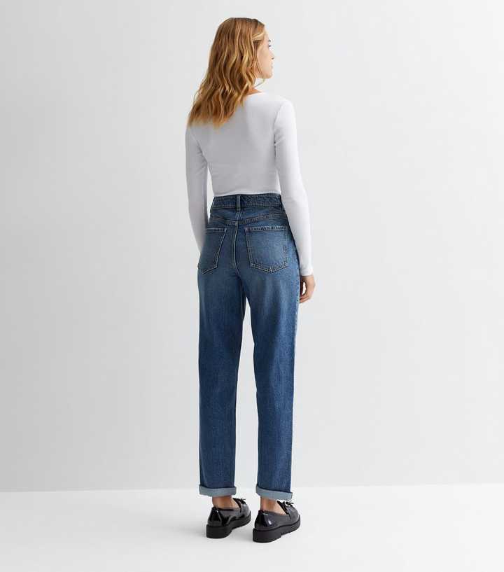 Tori Jeans Fit Guide, High Waisted Mom Jeans