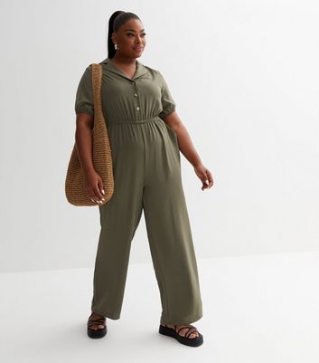 Plus size 2025 khaki skirt jumpsuit