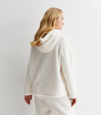 New look fluffy hoodie sale