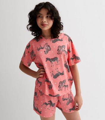 Girls discount zebra pyjamas