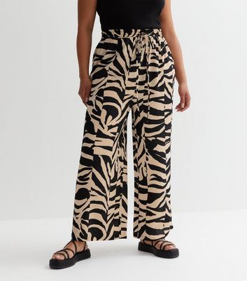 Cotton stretch pants with leopard print in Multicolor for | Dolce&Gabbana®  US
