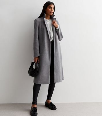 Grey on sale formal coat