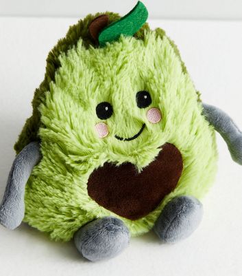 Green Avocado Heart Microwavable Hottie New Look