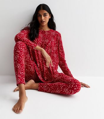 Heart pyjama discount