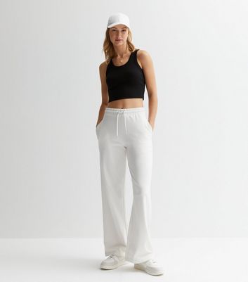 Ladies 2025 white joggers