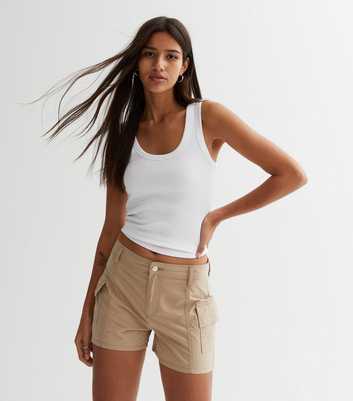 Stone Cargo Shorts