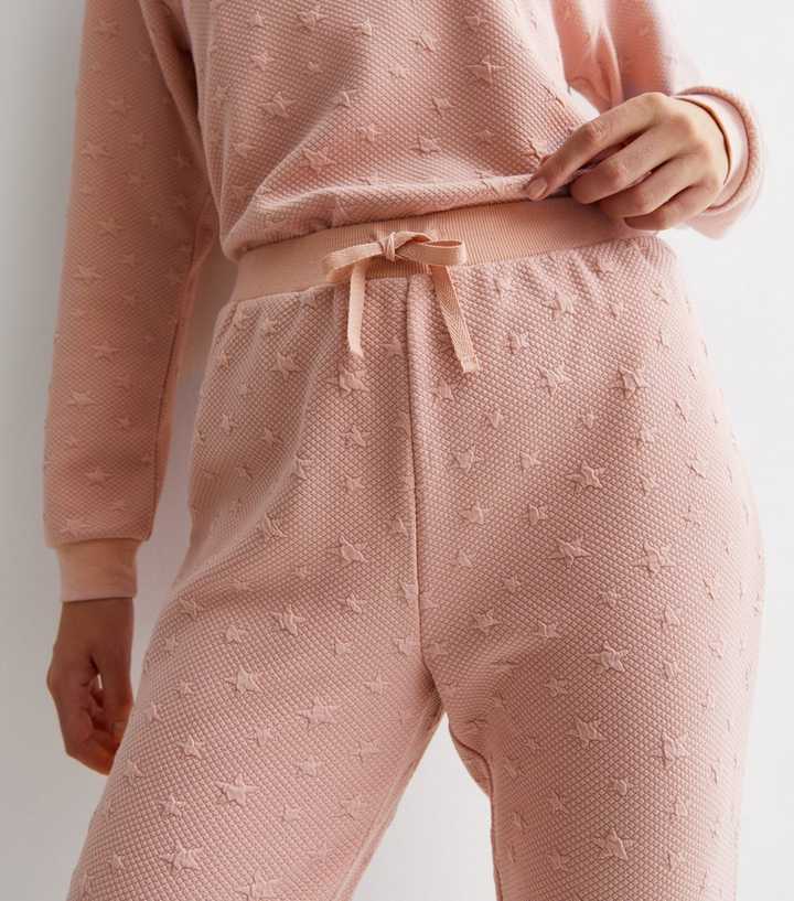 Charmour - Long cuffed jogger PJ pants - Romantic match. Colour