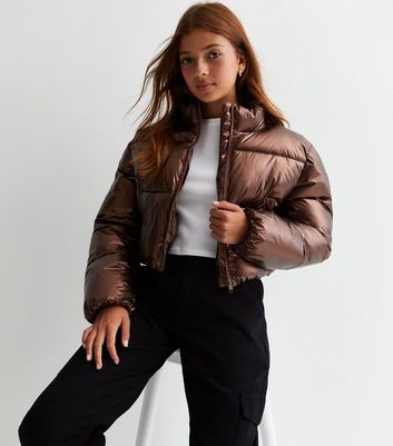 Girls cropped sales coats