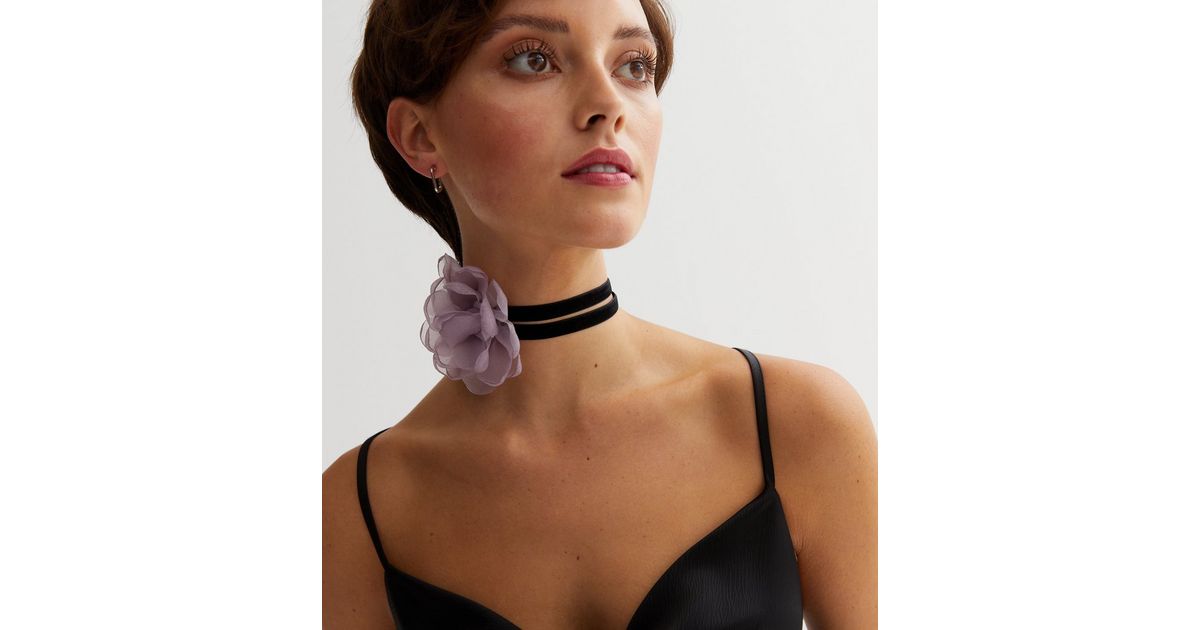 ROSIE NECK ACCESSORY / LILAC main image 1