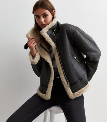 Missguided borg aviator clearance jacket