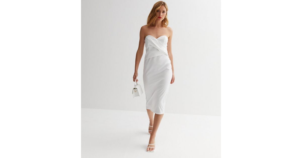 off the shoulder wrap sweater dress Rhetta White Off The Shoulder Sweater Dress - XS Size - Women's Dresses