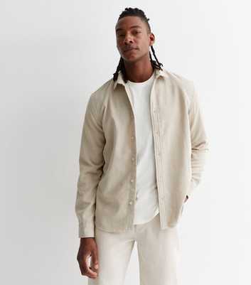 Stone Cord Long Sleeve Regular Fit Shirt
