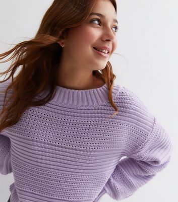 Ladies sale lilac jumper