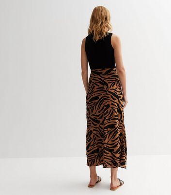 Animal print maxi on sale skirts