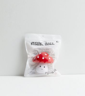 Red Toadstool Stress Ball New Look