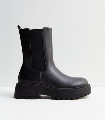 New look sale leather boots sale