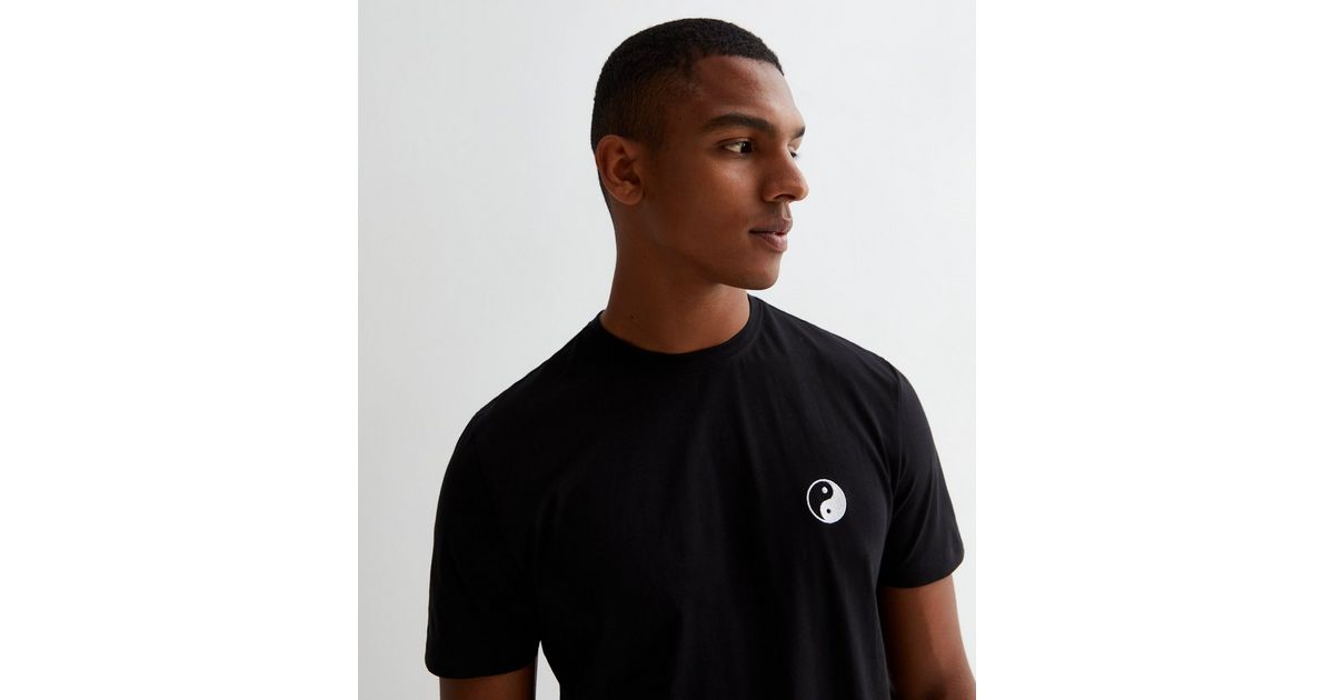 Urban Backwoods T-shirt Uomo Yin Yang Vintage – Cotone 100% – Taglie Fino A XXXXXL