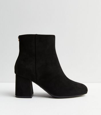 Block heel shop boots new look