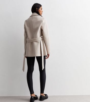 New look hotsell cream coat