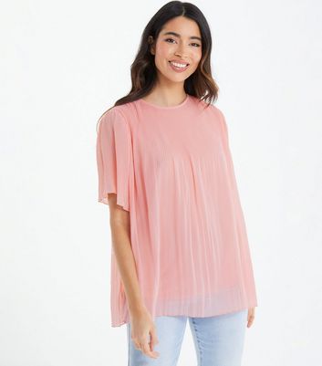 Chiffon short sleeve blouse on sale