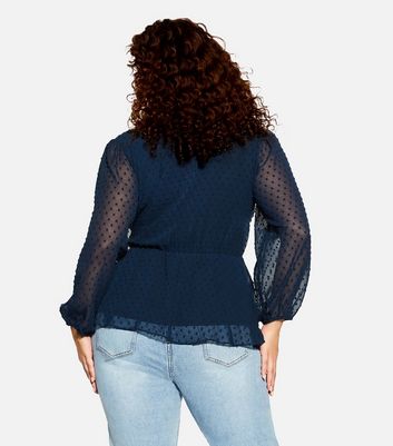 city chic peplum top