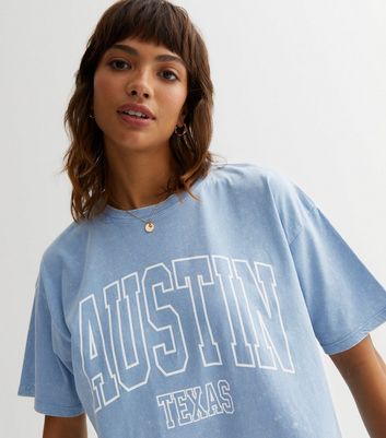 New Look Atlanta T-shirt in blue