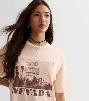 Off White Nevada Oversized Logo T-Shirt