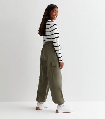 ZMHEGW Cargo Pants Women Baggy Cotton Elastic Waist Relaxed Fit Trouser  Trousers - Walmart.com