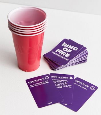 Purple Ring of Fire Card Game | New Look