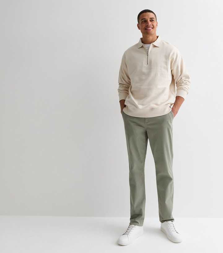 Olive Slim Fit Chinos