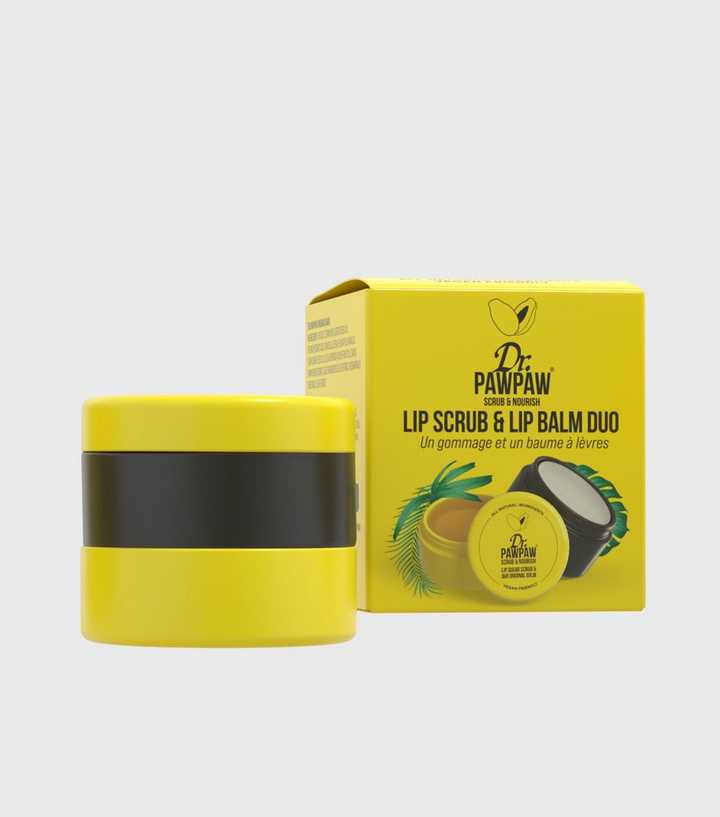 Dr Paw Paw Lip Scrub Balm Duo
